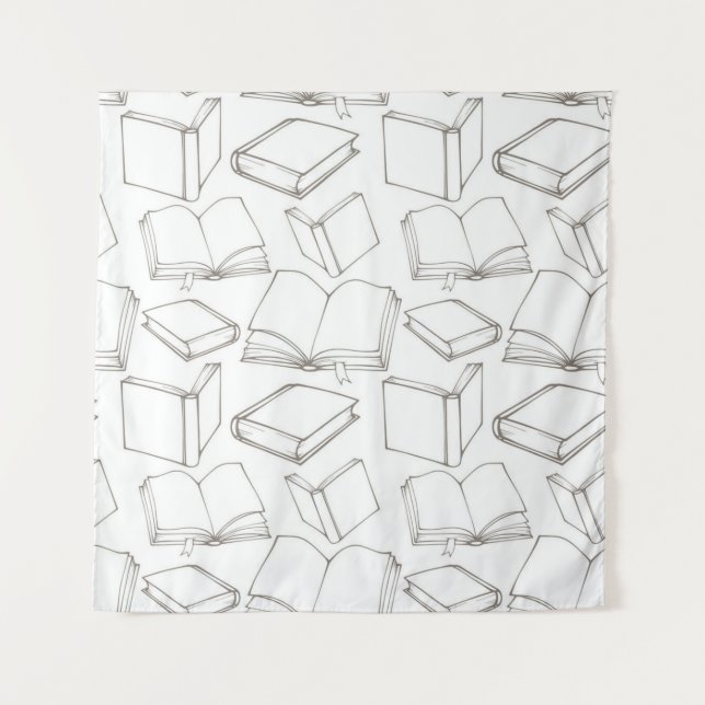 Tenture Motif de livre (Devant)