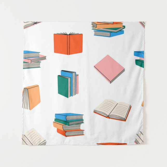 Tenture Motif de livre (Devant)