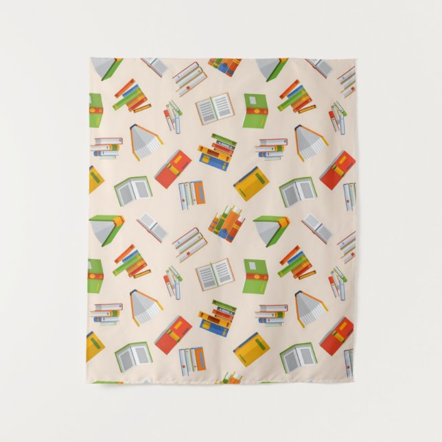 Tenture Motif de livre (Devant)