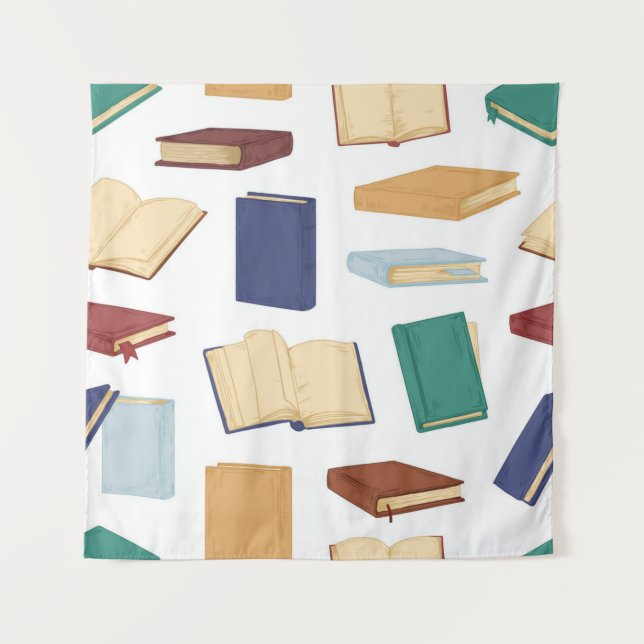 Tenture Motif de livre (Devant)