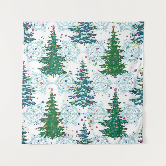 Tenture Motif de Noël (Devant)