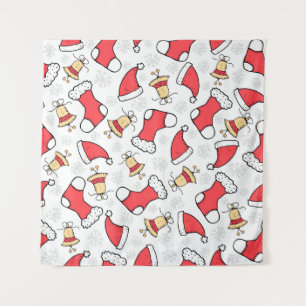 Tenture Motif de Noël sans couture, design festif.