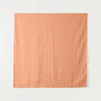 Tenture motif de pêche orange mignon