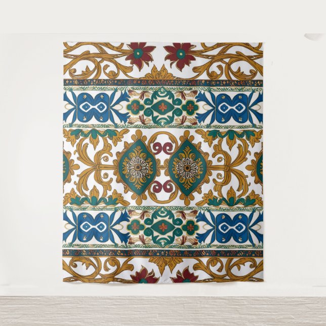 Tenture motif de tapis serbe 5 (Devant)