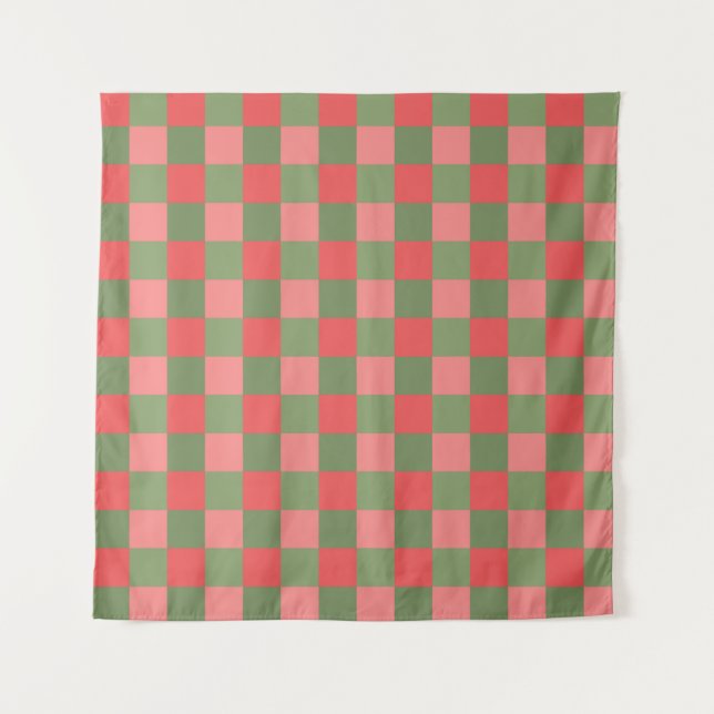 Tenture Motif de tissu rayé décoration intérieure, arrière (Devant)