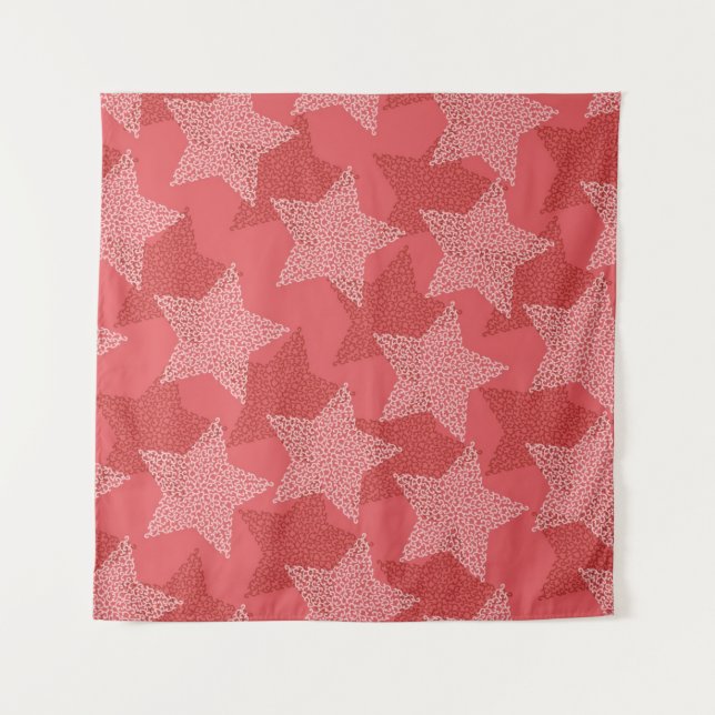 Tenture Motif d'étoiles (Devant)