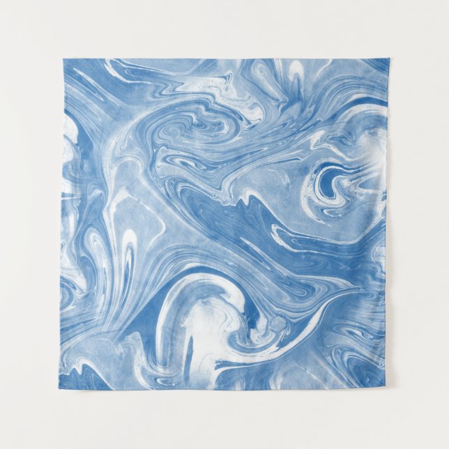 Tenture Motif en marbre coloré. (Devant)