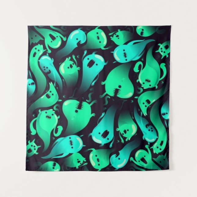 Tenture Motif fantôme (Devant)