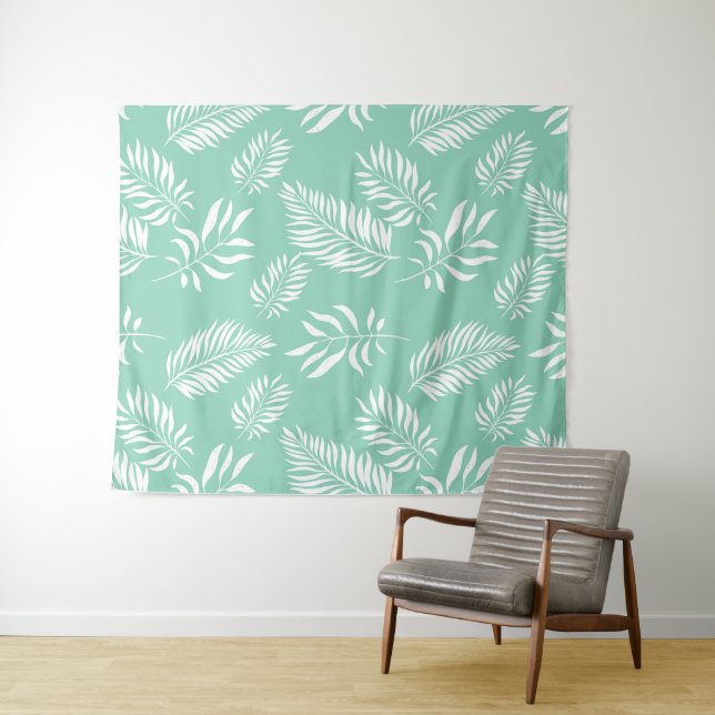 Tenture Motif feuille 14 (En situation (horizontale))