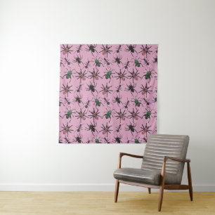 Tenture Motif floral coloré
