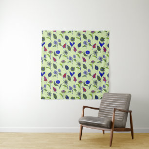 Tenture Motif floral cool