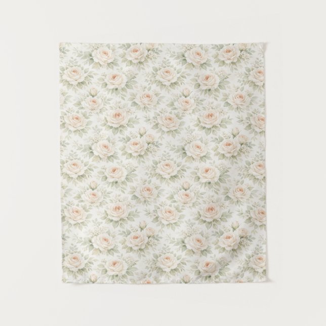 Tenture Motif floral de mariage (Devant)