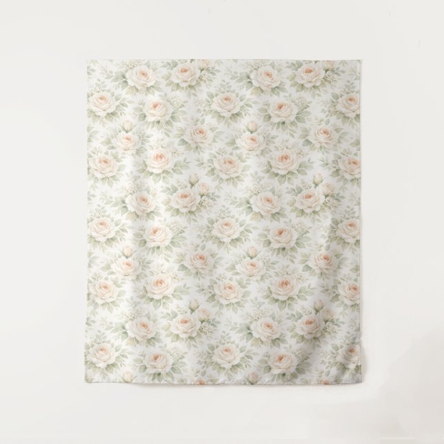 Tenture Motif floral de mariage (Devant)