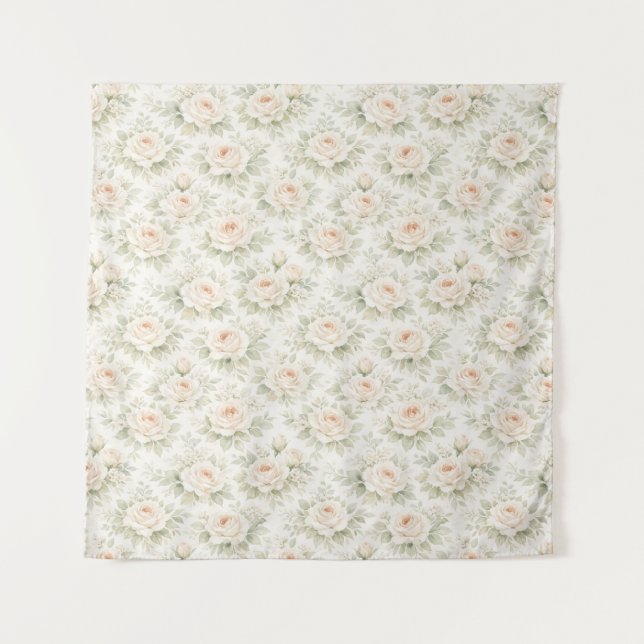 Tenture Motif floral de mariage (Devant)