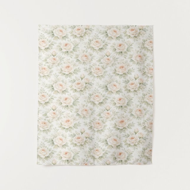 Tenture Motif floral de mariage (Devant)