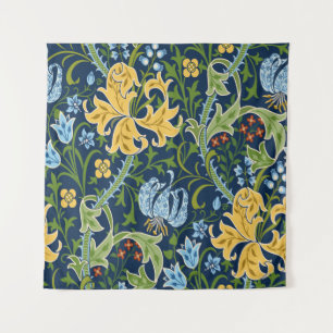 Tenture Motif Floral sans couture avec de grandes fleurs,