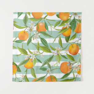 Tenture Motif Floral sans soudure. Arrière - plan de fruit