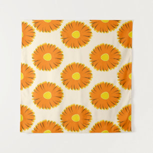 Tenture Motif floral sans soudure. motif transparent avec