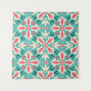 Tenture Motif floral vintage sans couture