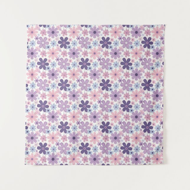 Tenture Motif floral Y2K (Devant)