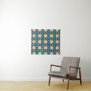 Tenture Motif géométrique pastel – Couleur abstraite douce