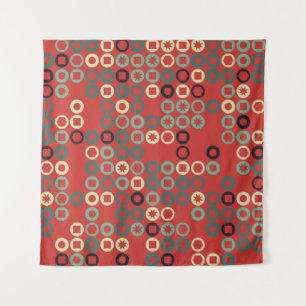 Tenture Motif géométrique sans couture avec éléments color