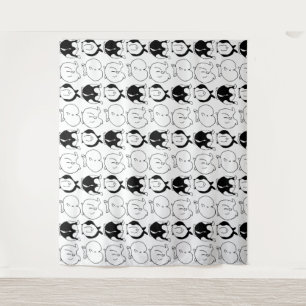 Tenture Motif Hamster Butts