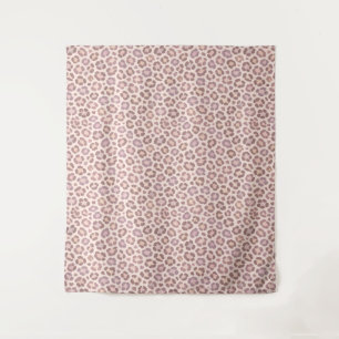 Tenture Motif léopard féminin