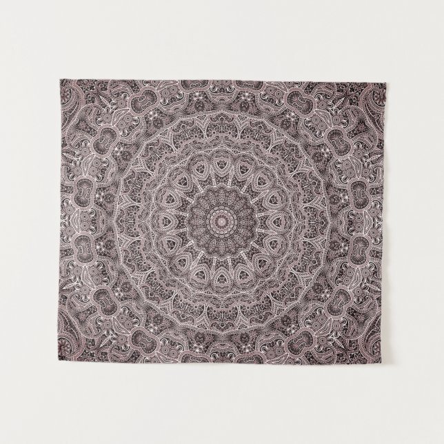 Tenture motif Mandala vintage (Devant (Horizontal))