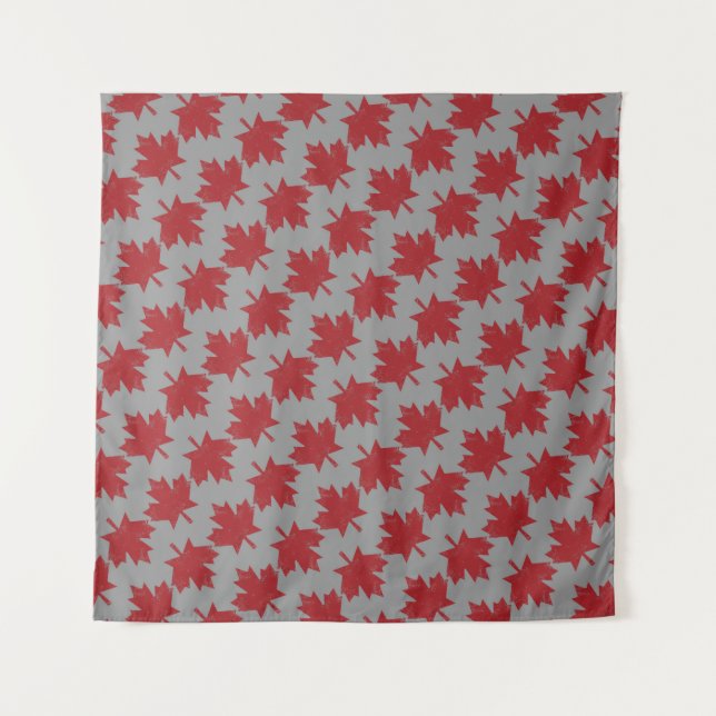Tenture Motif Maple Leaf (Devant)