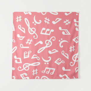 Tenture Motif musical