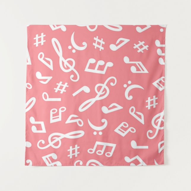 Tenture Motif musical (Devant)