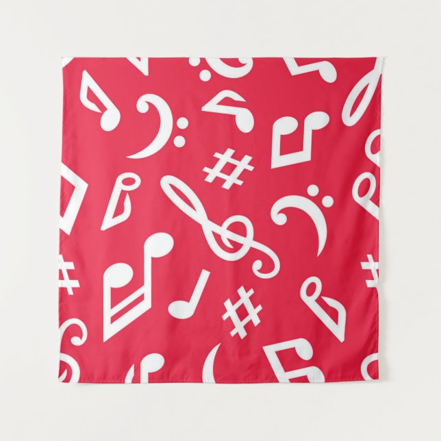 Tenture Motif musical (Devant)
