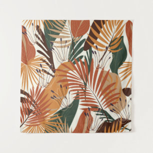 Tenture Motif naturel sans faille, plantes abstraits et fl