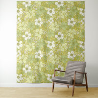 Motif Pastel vert et jaune