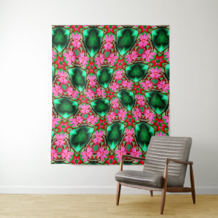 Tenture Motif Rose du désert