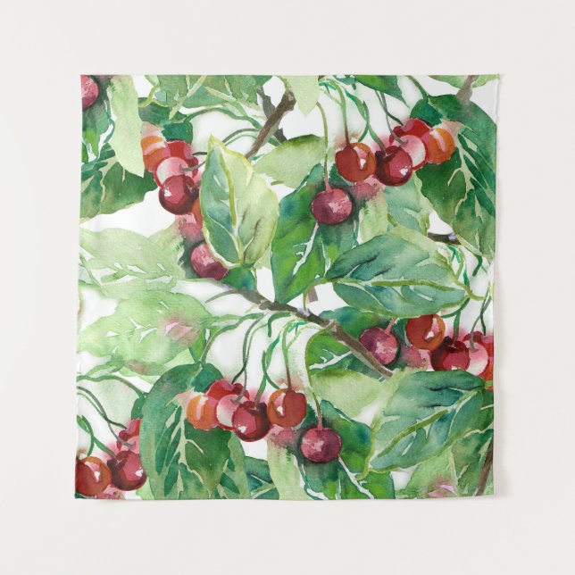 Tenture Motif sans cerise (Devant)