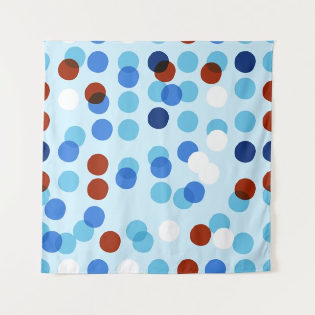 Tenture Motif sans couture avec ornement de gribouillis ab (Devant)