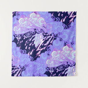 Tenture Motif sans couture. Clo décorative de style rétro