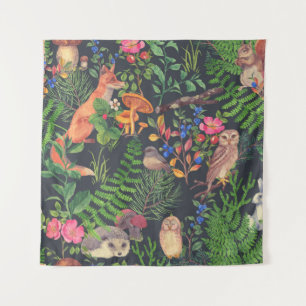 Tenture Motif sans couture dessiné à la main avec aquarell