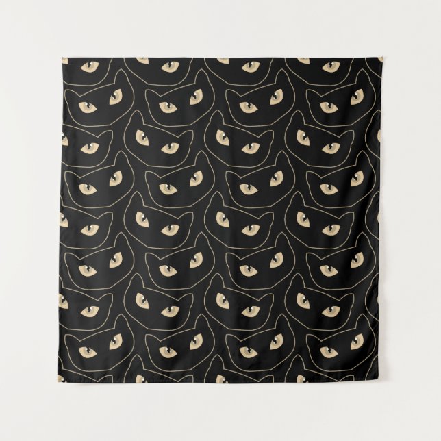 Tenture Motif sans couture effrayant F (Style : 3) (Devant)