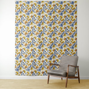 Tenture Motif sans couture époustouflant de fleurs et de f