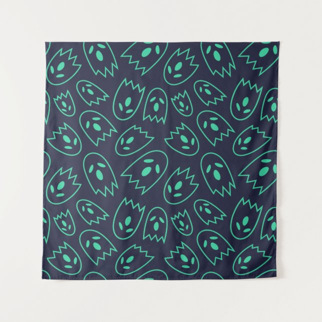 Tenture Motif sans couture Épouvantable H (Style : 1) (Devant)