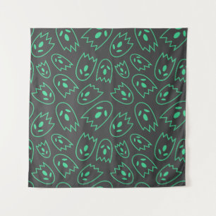 Tenture Motif sans couture Épouvantable H (Style: 2)