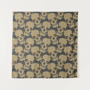 Tenture Motif sans couture épouvantable J (Style : 2)