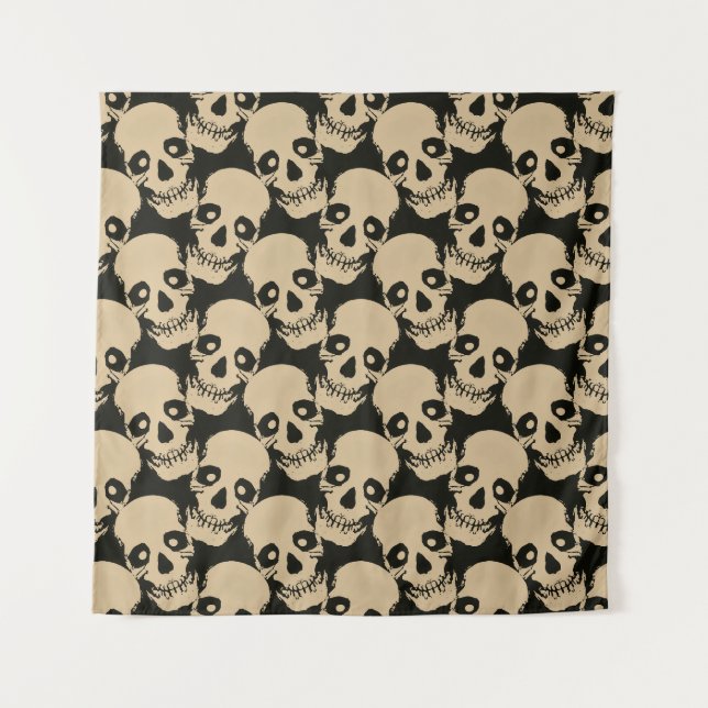 Tenture Motif sans couture épouvantable J (Style : 3) (Devant)