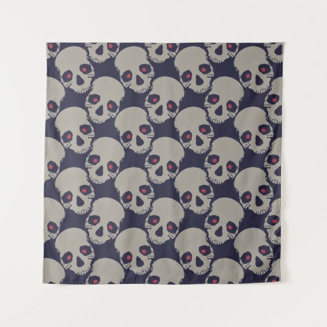 Tenture Motif sans couture épouvantable K (Style : 1) (Devant)
