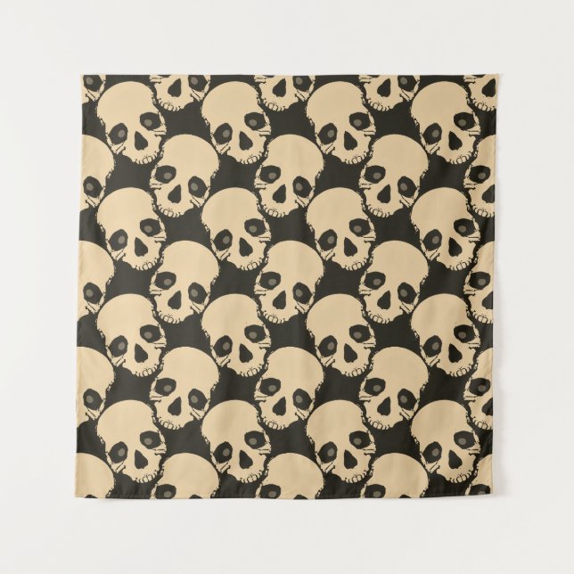 Tenture Motif sans couture épouvantable K (Style : 3) (Devant)