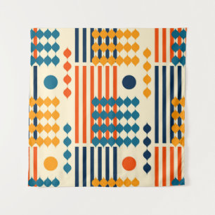 Tenture Motif sans couture vertical vintage.