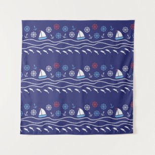 Tenture Motif sans soudure. Illustration vintage.